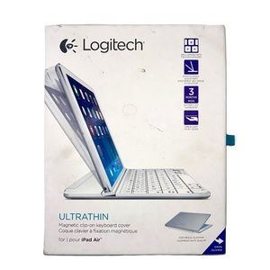 Logitech Magnetic Ultrathin Bluetooth Keyboard Cover Case for iPad Air 1st Gen